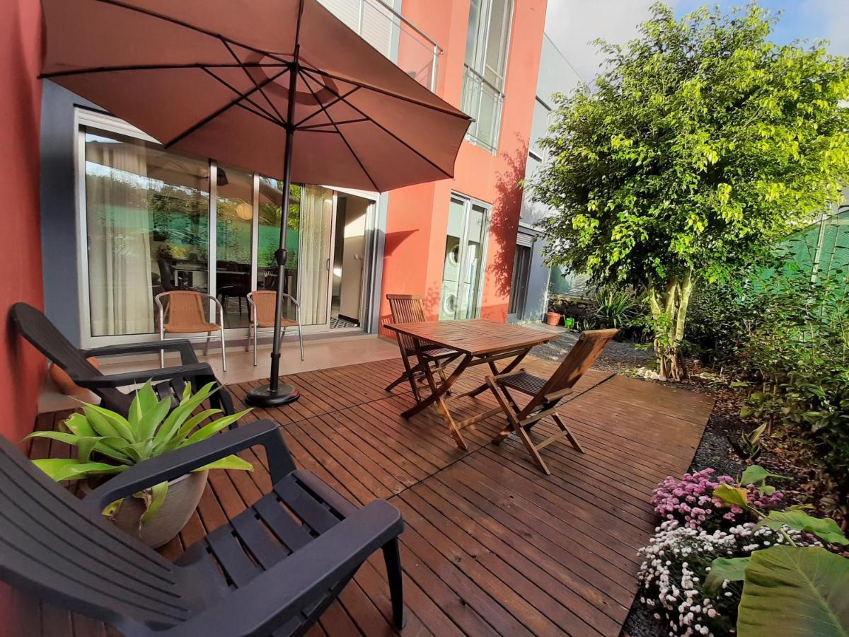 Casa Das Yucas - Patio Apartment Capelas Exterior photo